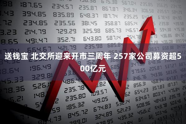 送钱宝 北交所迎来开市三周年 257家公司募资超500亿元