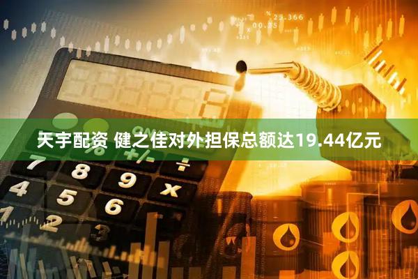 天宇配资 健之佳对外担保总额达19.44亿元